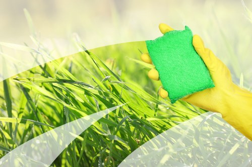 Professional carpet cleaning team in Croydon restoring a living room carpet