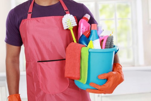 House clearance team clearing furniture and household items in a Croydon property
