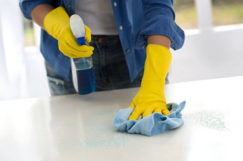 Move-out cleaning team preparing a property handover in Croydon